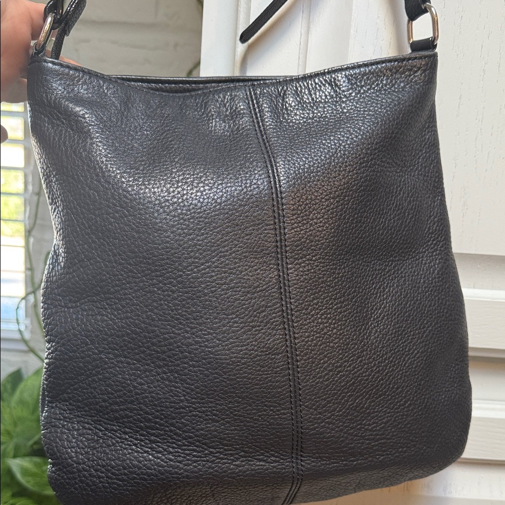 Black Leather Shoulder Bag - Picture 17 of 17